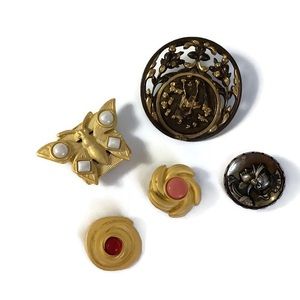 Vintage Button / Button Cover Lot